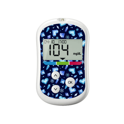 Cold Heart for OneTouch Verio Flex Glucometer-Pump Peelz