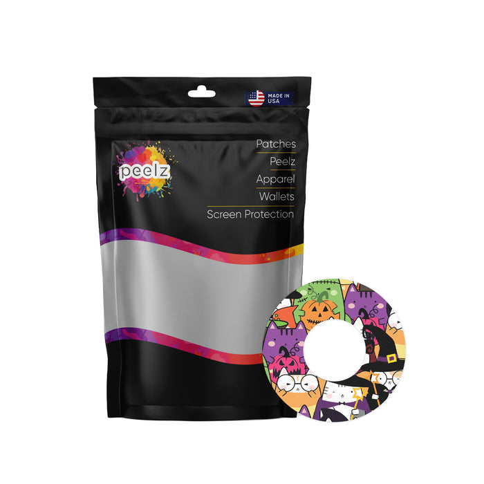 Costume Cats Patch Tape Designed for the FreeStyle Libre 2-Pump Peelz