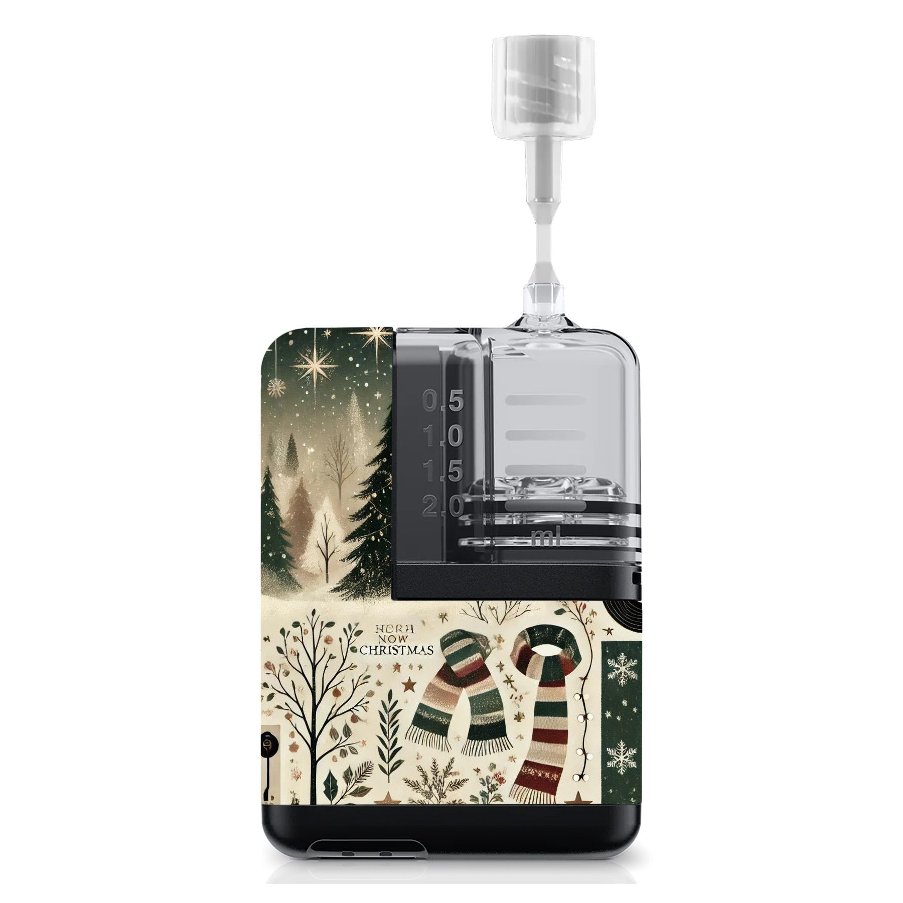 Cottagecore Christmas Sticker for Tandem Mobi-Pump Peelz