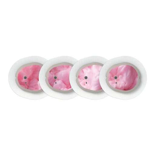 Cotton Candy Sticker Designed for the DEXCOM G7 and Stelo Transmitter-Pump Peelz