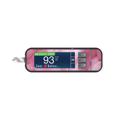 Cotton Candy Sticker for Bayer Contour Next Glucometer-Pump Peelz