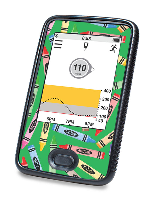 Crayons Designed For Dexcom G6 Touchscreen Receiver Peelz Dexcom Continuous Glucose Monitor