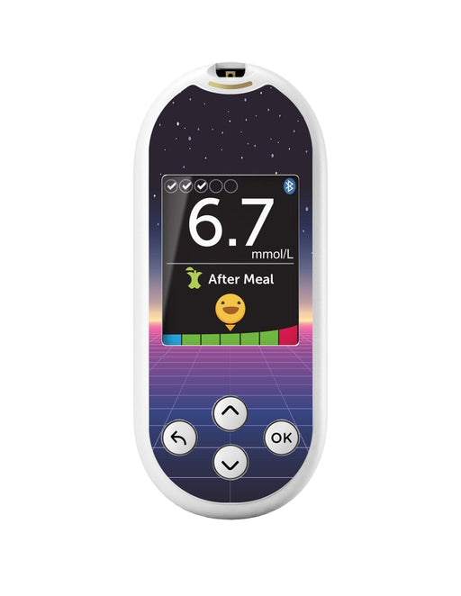 Dark Side For Onetouch Verio Reflect Glucometer Peelz