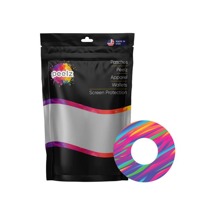 DayGlo Patch Tape Designed for the FreeStyle Libre 2-Pump Peelz