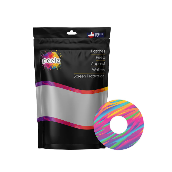 DayGlo Patch Tape Designed for the FreeStyle Libre 3-Pump Peelz