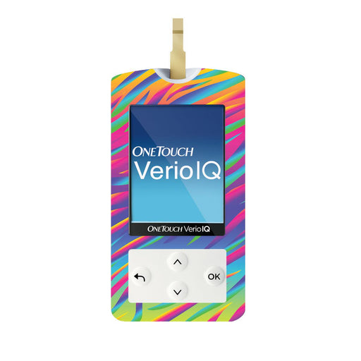 DayGlo for OneTouch Verio IQ Glucometer-Pump Peelz