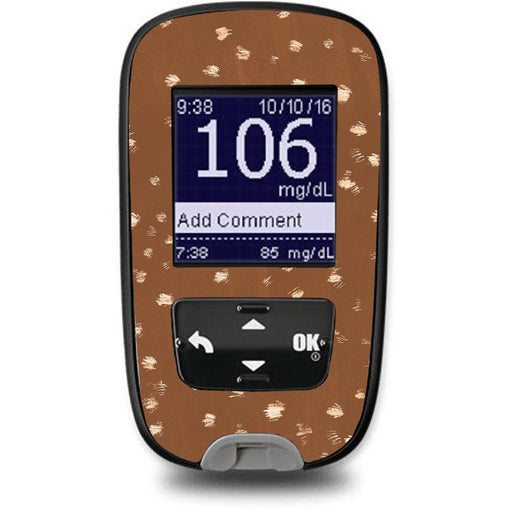 Deer Hide Sticker for the Accu-Chek Guide Glucometer-Pump Peelz