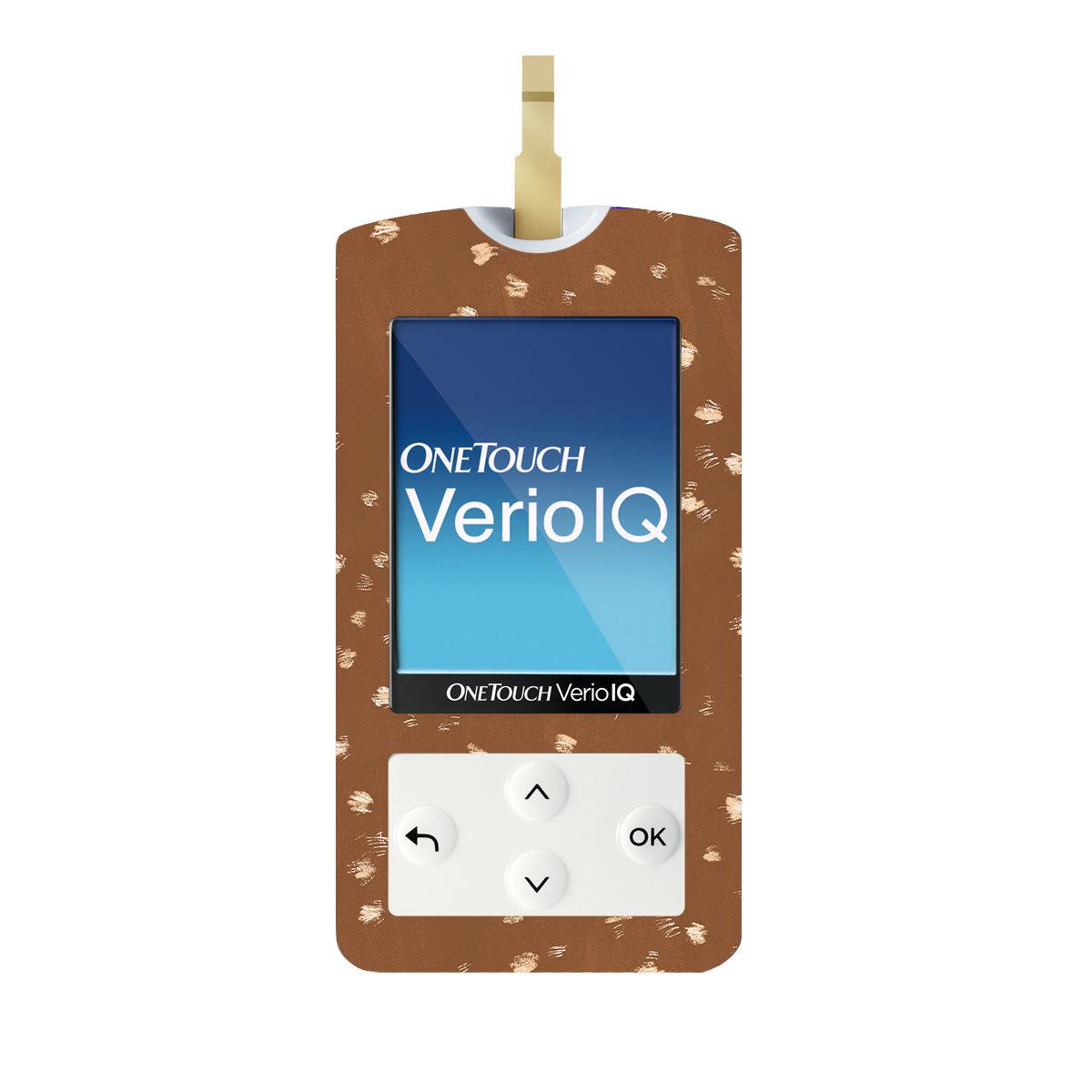 Deer Hide for OneTouch Verio IQ Glucometer-Pump Peelz