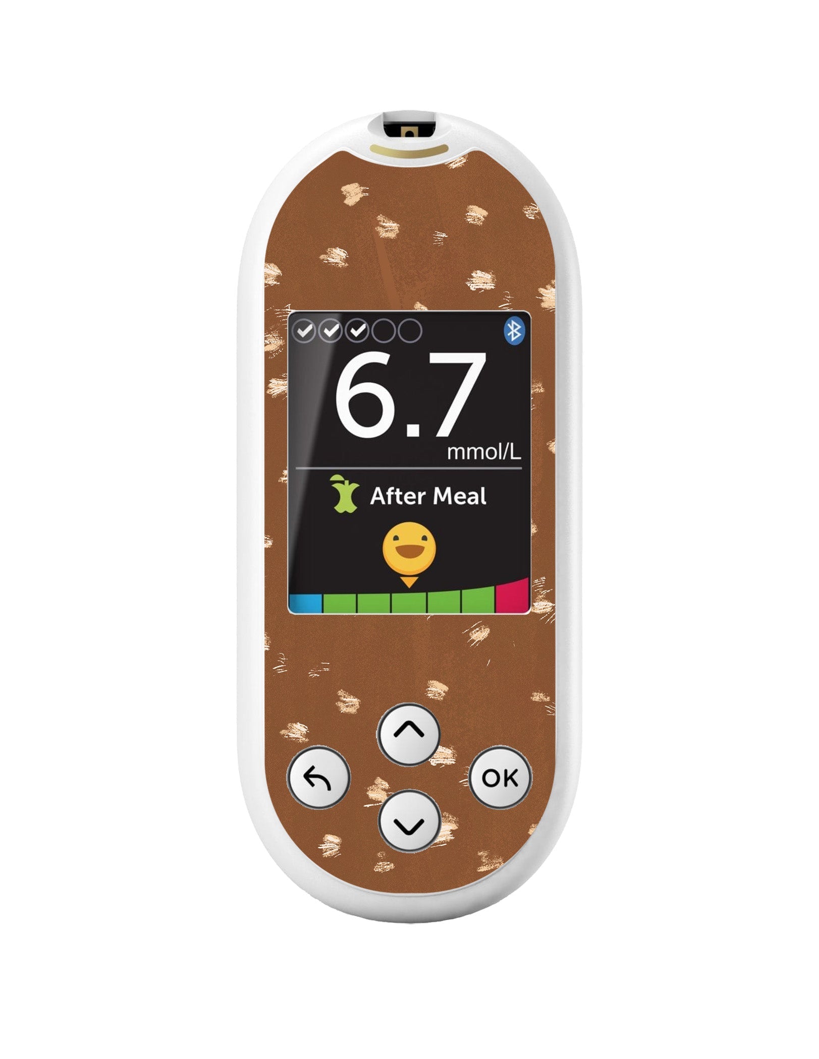 Deer Hide for OneTouch Verio Reflect Glucometer-Pump Peelz