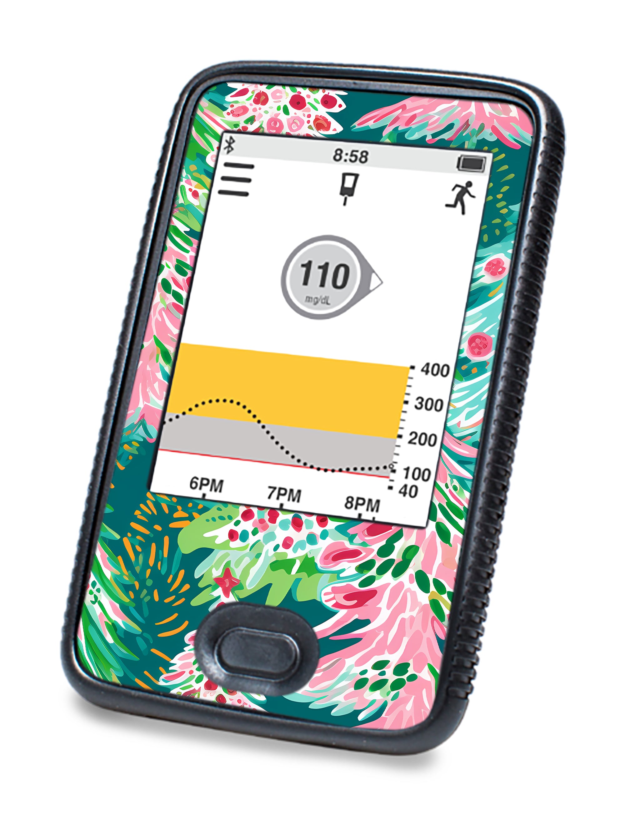 Festive Forest Dexcom G6 Touchscreen Receiver Sticker - Pump Peelz