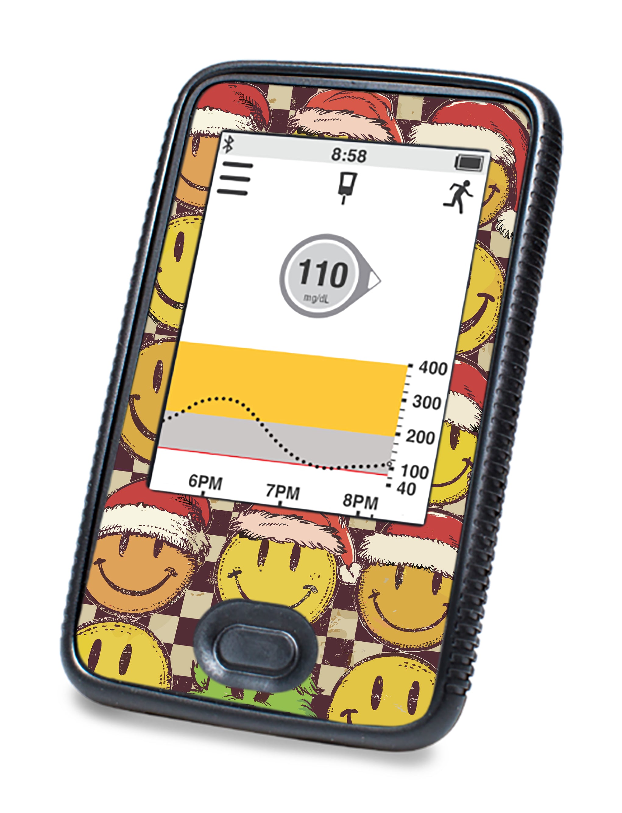 Merry Mischief Dexcom G6 Touchscreen Receiver Sticker - Pump Peelz
