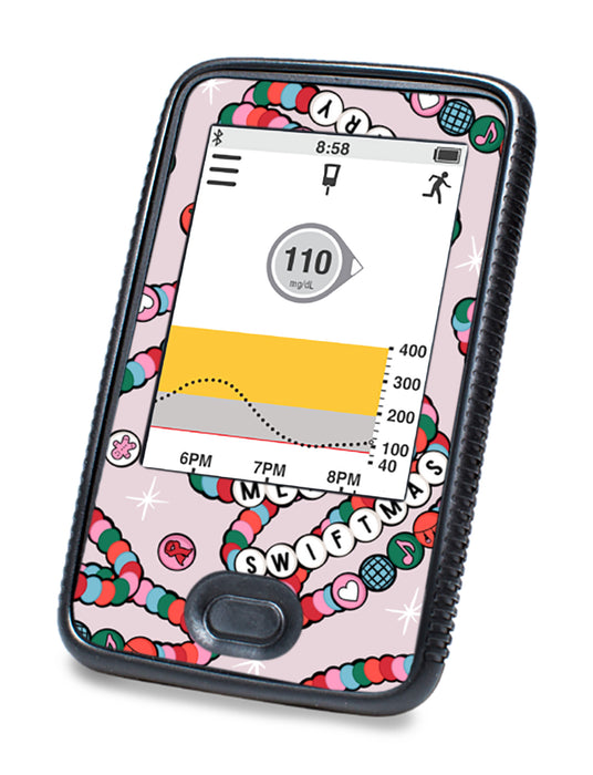 Merry Swiftmas Sticker for DEXCOM G6 Touchscreen Receiver