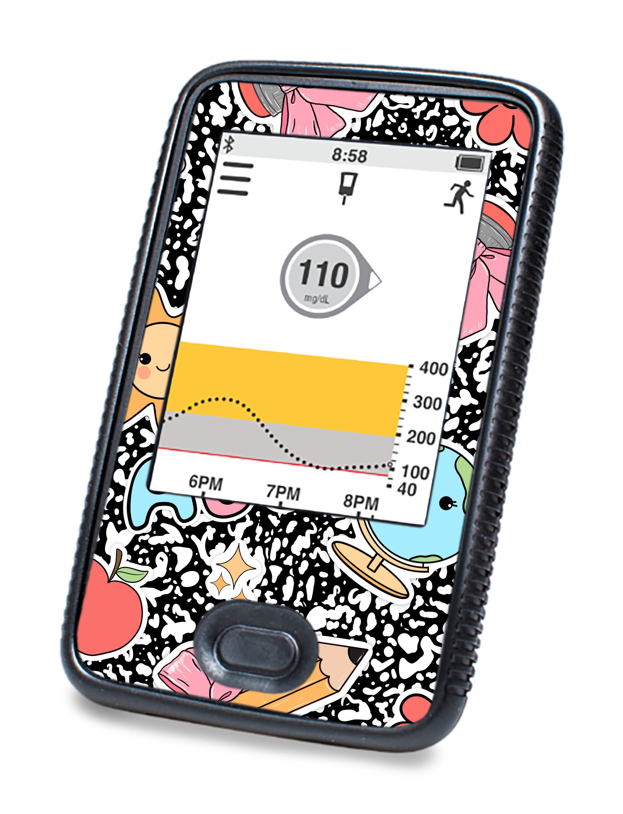 Cute Class Dexcom G6 Touchscreen Receiver Sticker - Pump Peelz