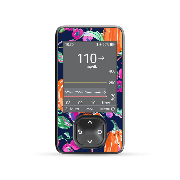 Preppy Pumpkin DEXCOM G7 Touchscreen Receiver