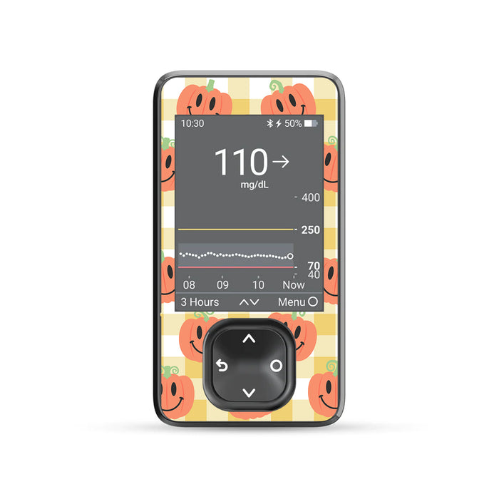 Pumpkin Smilies DEXCOM G7 Touchscreen Receiver