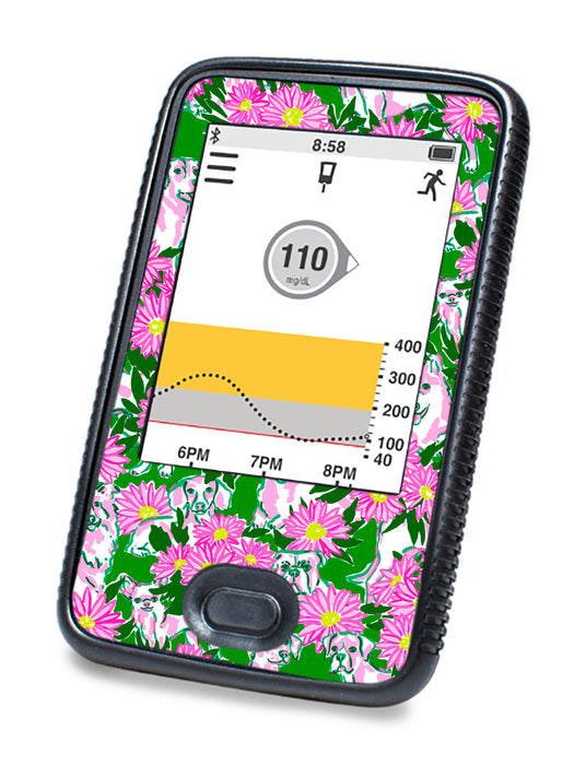 Dogs and Daisies DEXCOM G6 Touchscreen Receiver-Pump Peelz