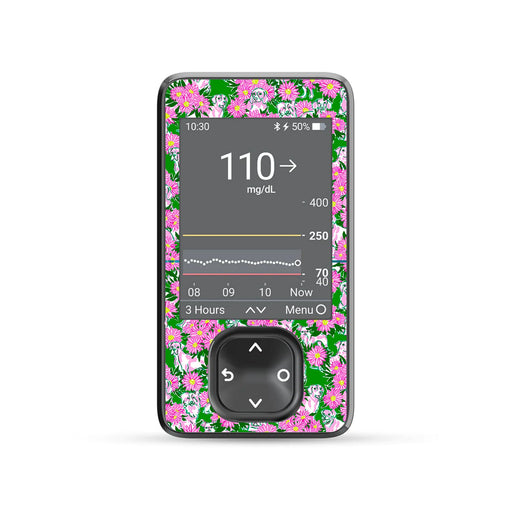 Dogs and Daisies DEXCOM G7 and Stelo Touchscreen Receiver-Pump Peelz