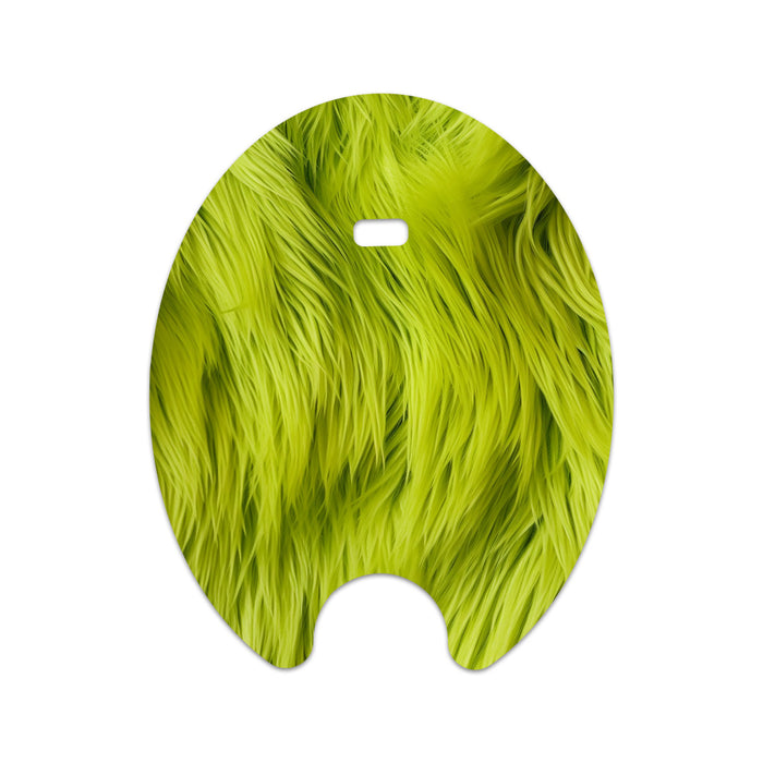 Green Fur Sticker for Eversense Smart Transmitter