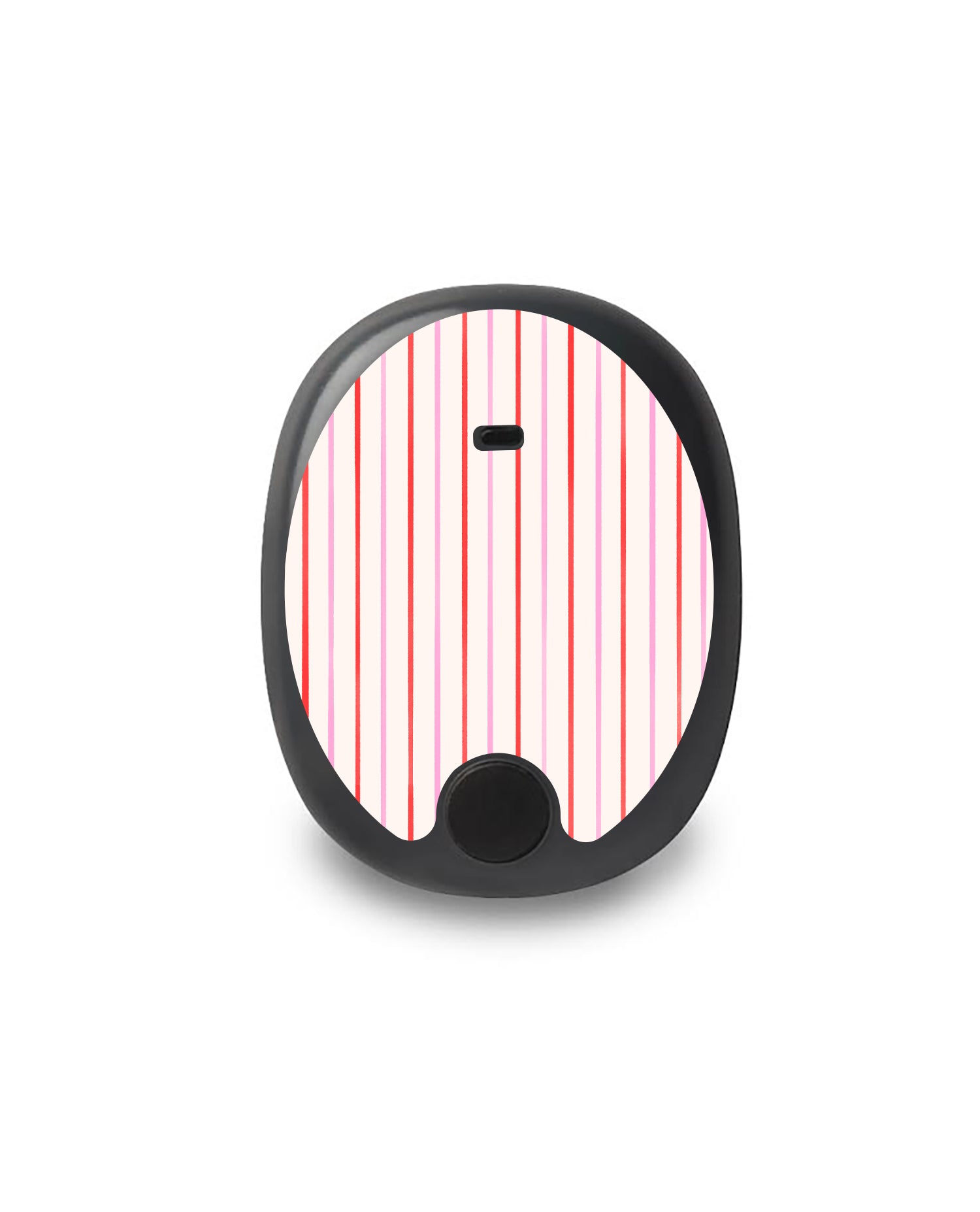 Peppermint Stripes Eversense Smart Transmitter Sticker - Pump Peelz