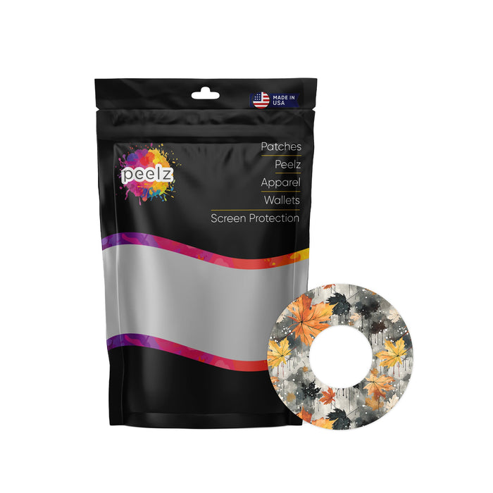 Fall Camo Patch Tape Designed for the FreeStyle Libre 2-Pump Peelz