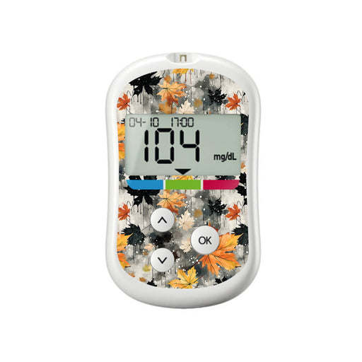 Fall Camo for OneTouch Verio Flex Glucometer-Pump Peelz