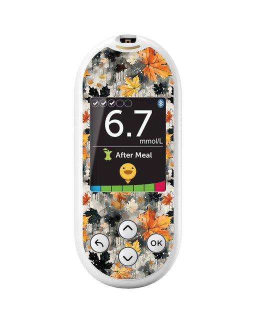 Fall Camo for OneTouch Verio Reflect Glucometer-Pump Peelz