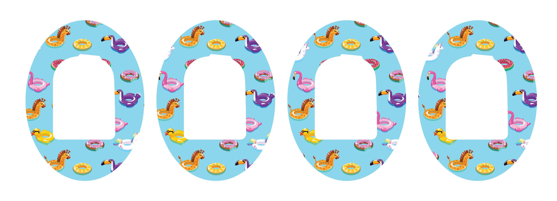 Floaties Patch+ Omnipod Tape 4-Pack