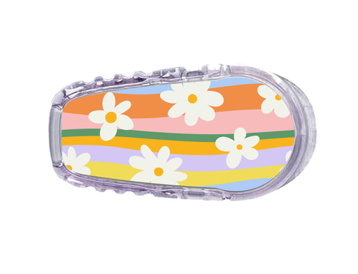 Floral Swirls Dexcom G6 Transmitter Sticker-Pump Peelz