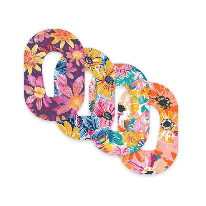 Floral Variety Patch Tape Designed for the Dexcom G6-Pump Peelz