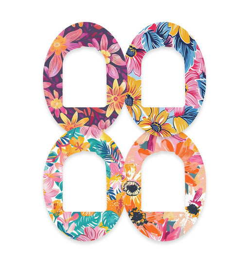 Floral Variety Patch Tape Designed for the Omnipod-Pump Peelz