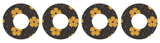 Flower Power Patch Tape Designed for the FreeStyle Libre 2-Pump Peelz