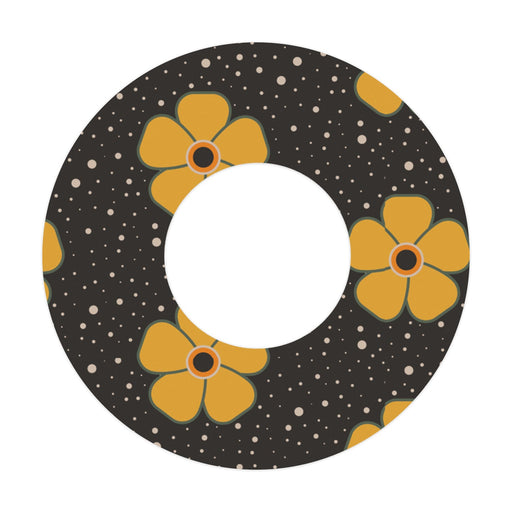 Flower Power Patch Tape Designed for the FreeStyle Libre 2-Pump Peelz