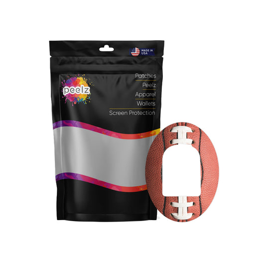 Football Patch Omnipod Tape-Pump Peelz