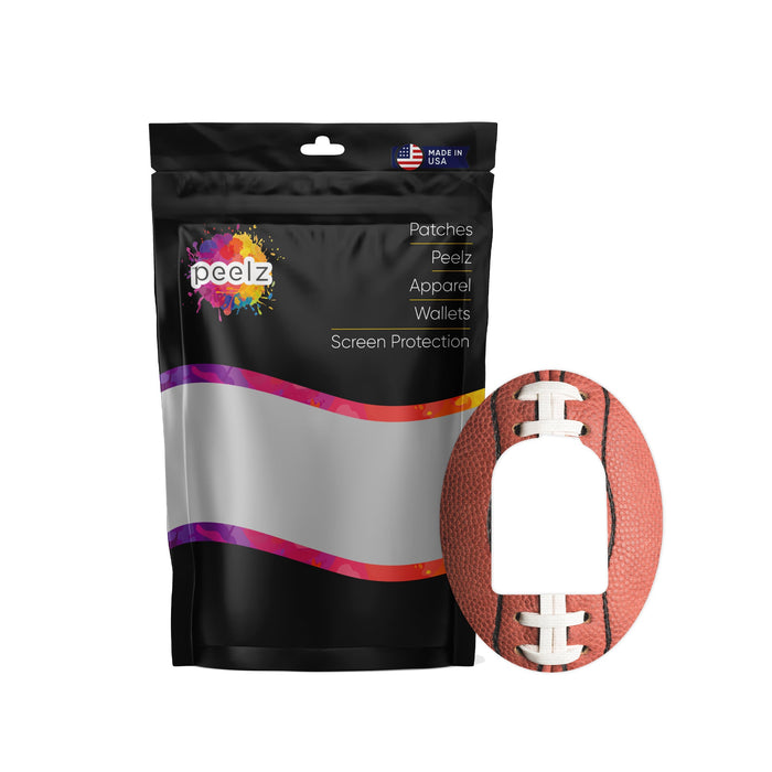 Football Patch Omnipod Tape-Pump Peelz