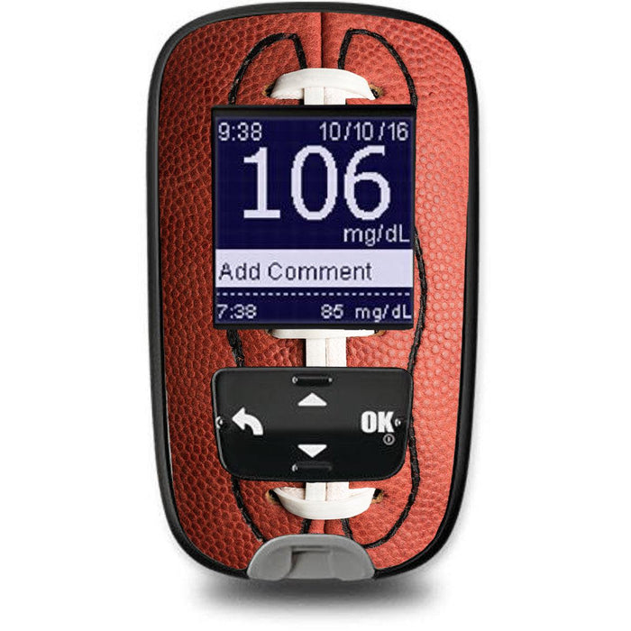 Football Sticker for the Accu-Chek Guide Glucometer-Pump Peelz