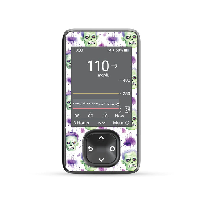 Frankenmonster DEXCOM G7 and Stelo and G6 Touchscreen Receiver Sticker-Pump Peelz