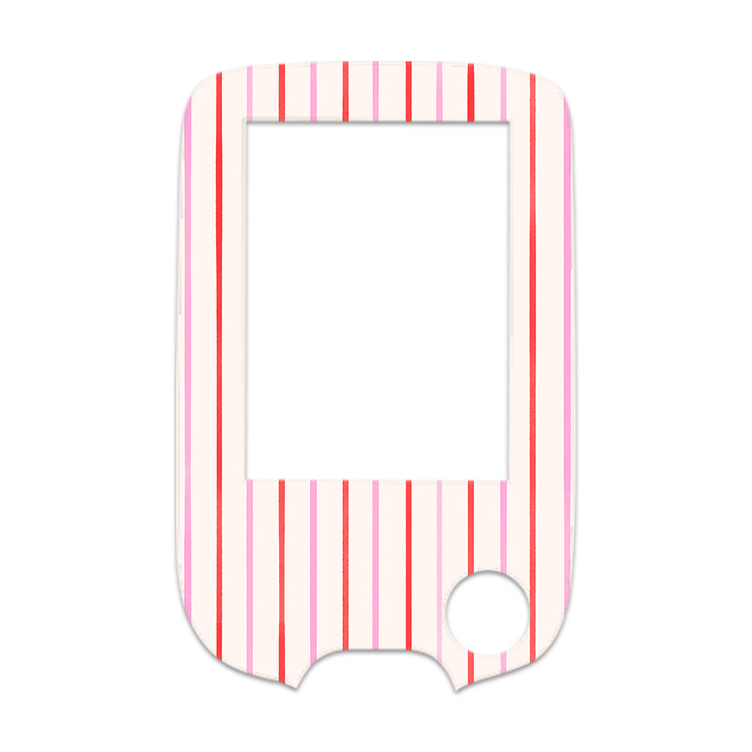 Peppermint Stripes Freestyle Libre 2 Sticker - Pump Peelz