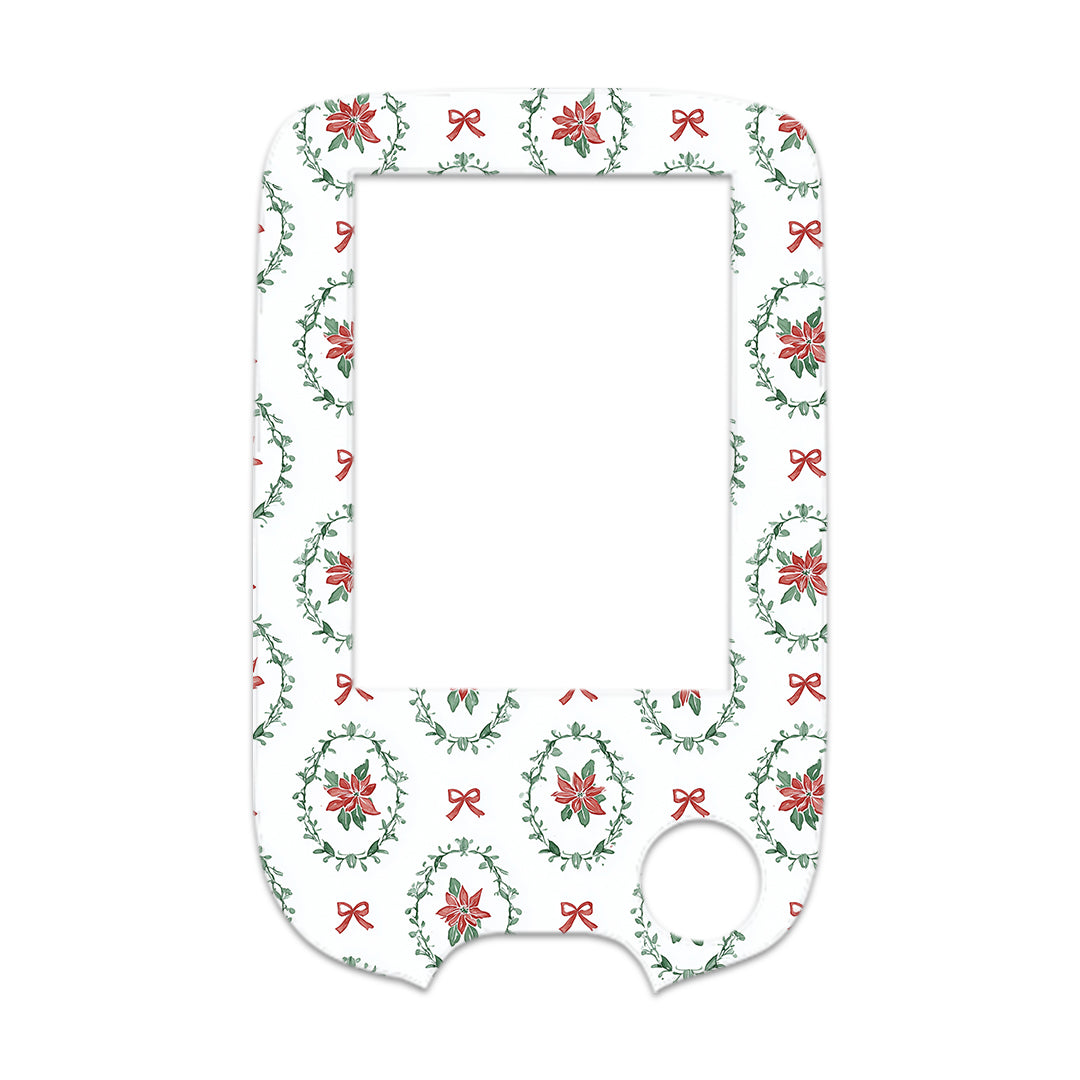 Poinsettia Parade Freestyle Libre 2 Sticker - Pump Peelz