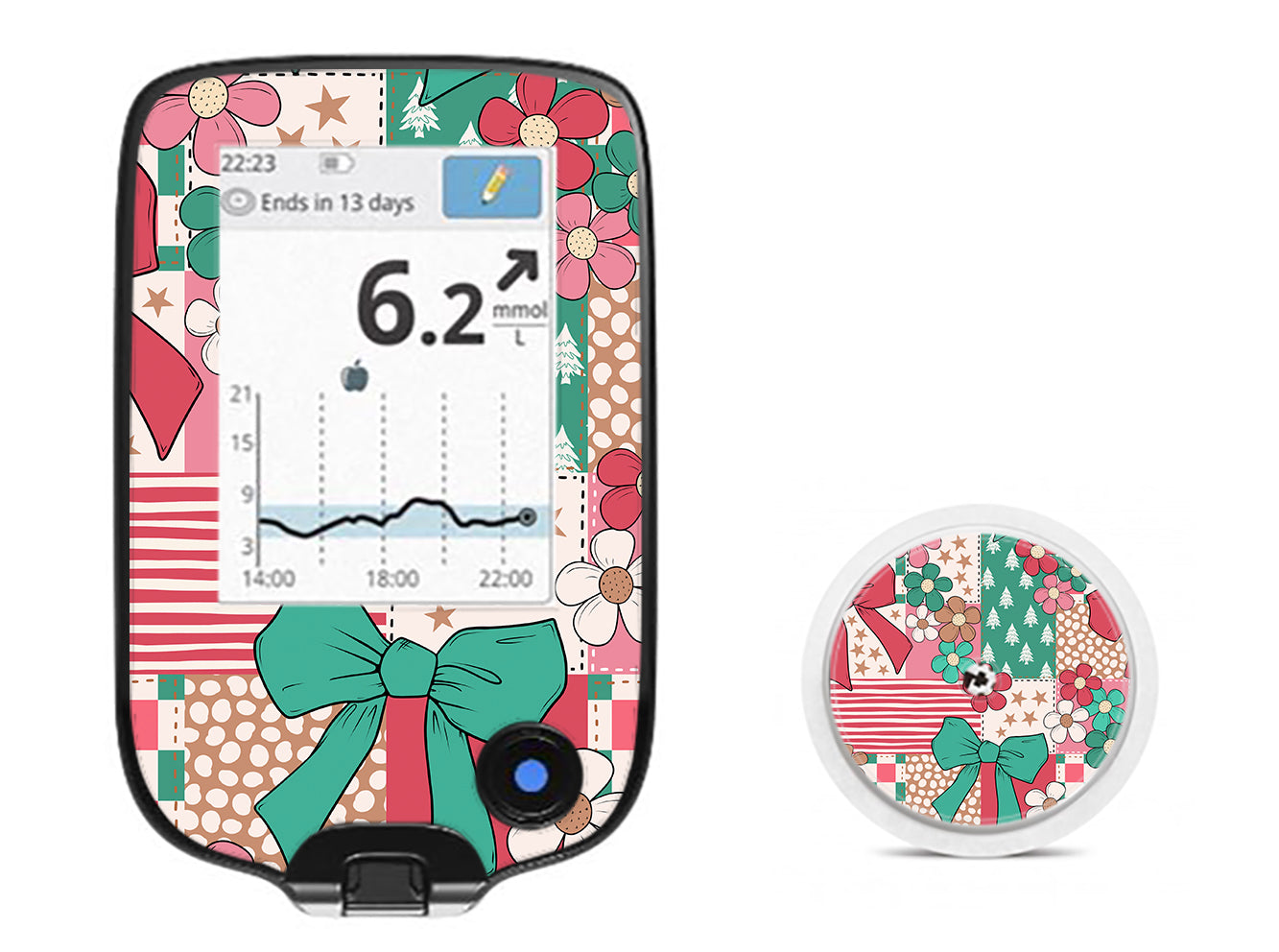 Merry Coquette Freestyle Libre 2 Sticker - Pump Peelz