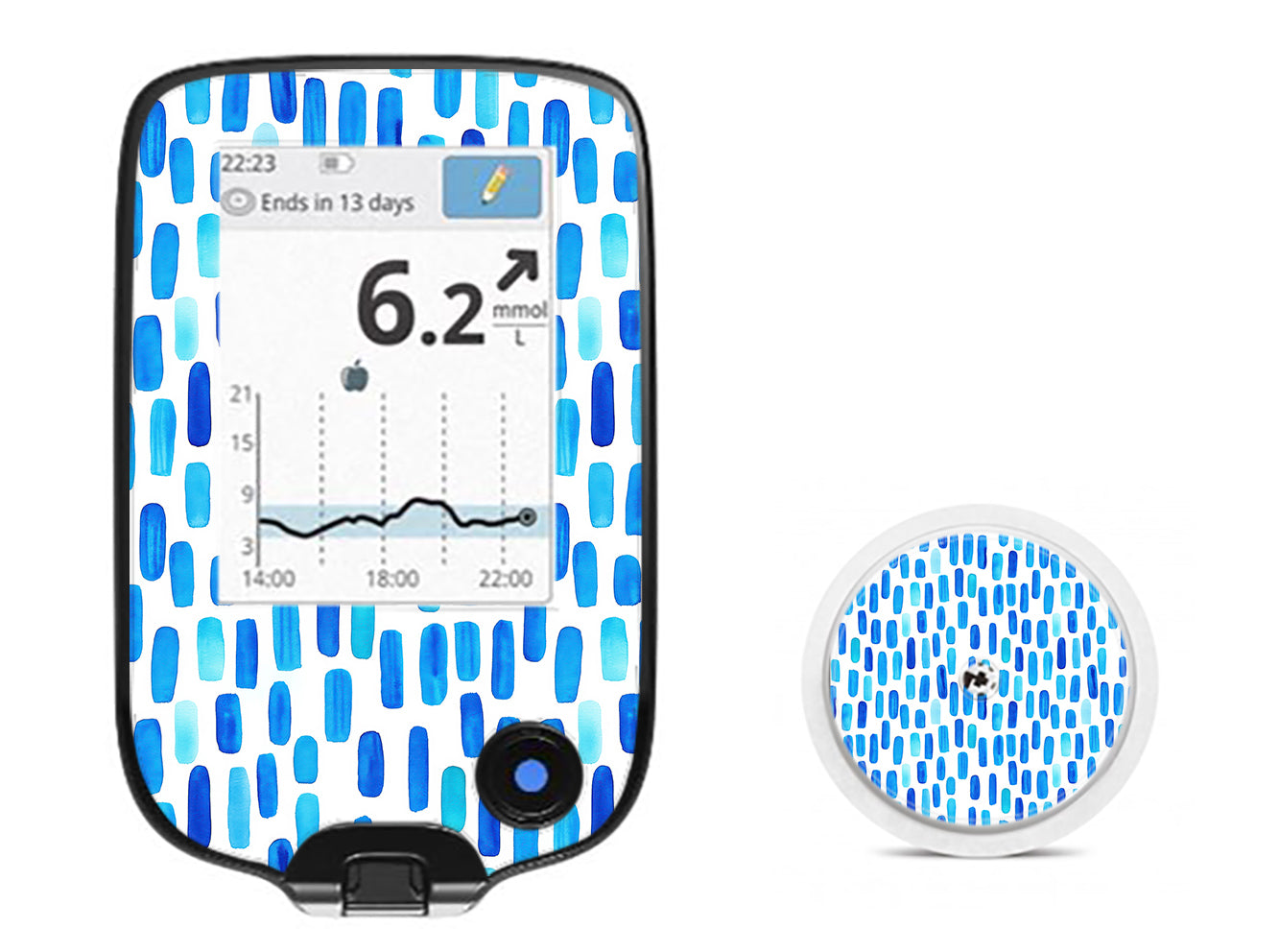 Level Lines Freestyle Libre 2 Sticker - Pump Peelz