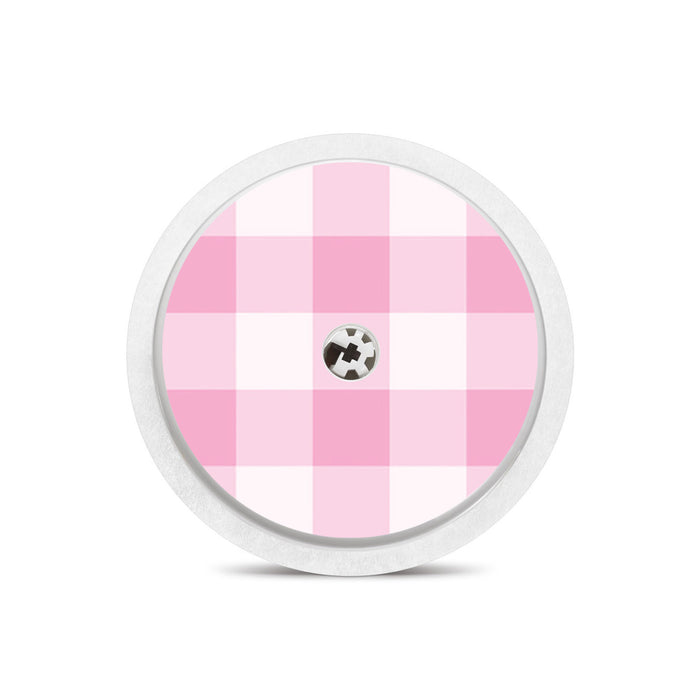 Pink Plaid Freestyle Libre 2