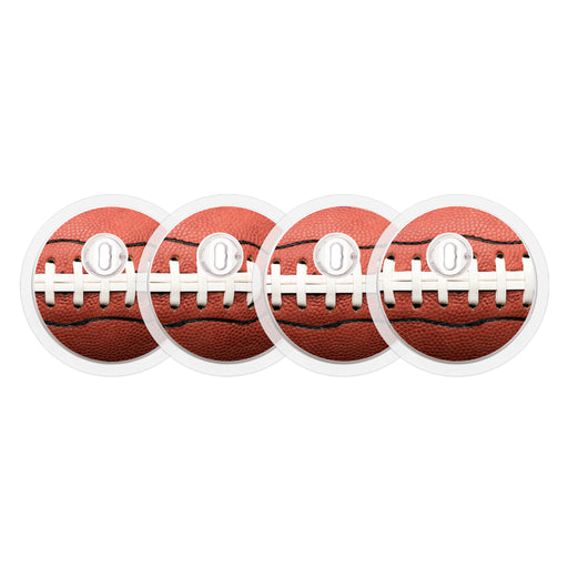 Football Sticker Designed for the FreeStyle Libre 3 Sensor - Pump Peelz