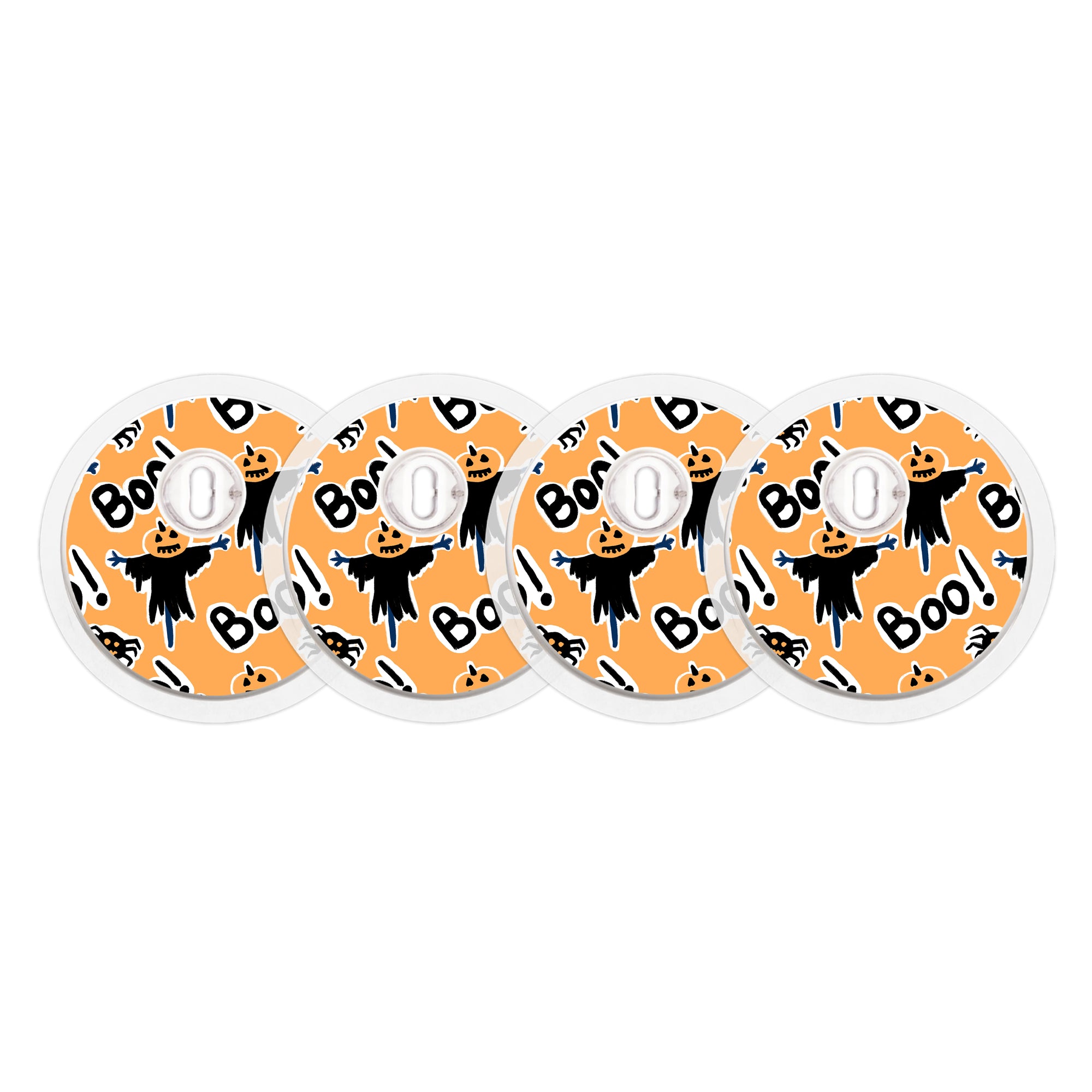 Pumpkin Boo FreeStyle Libre 3 Sensor Sticker - Pump Peelz