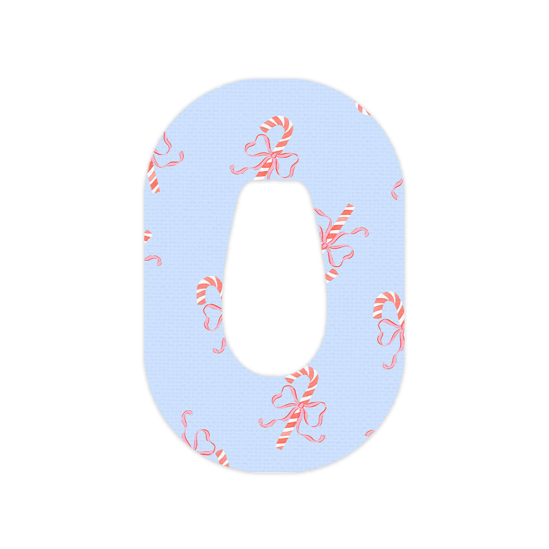 Candy Cane Lane Dexcom G6 Patch Tape - Pump Peelz