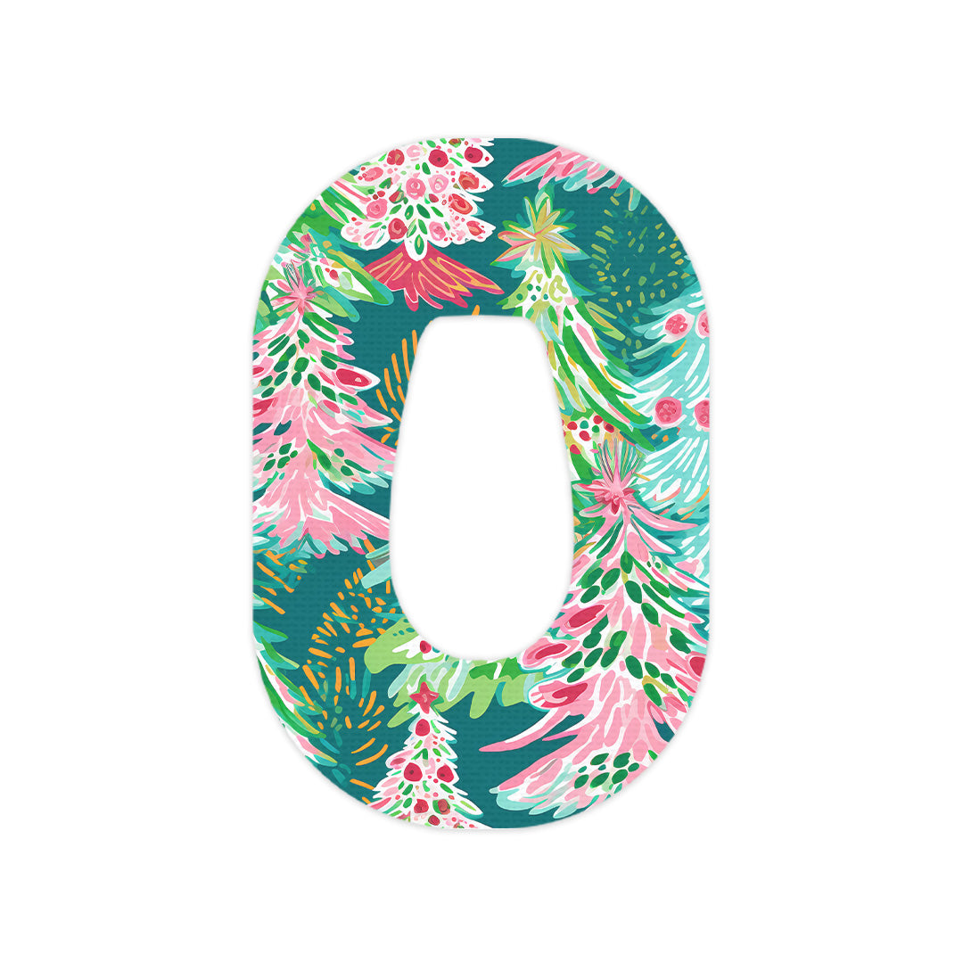 Festive Forest Dexcom G6 Patch Tape - Pump Peelz