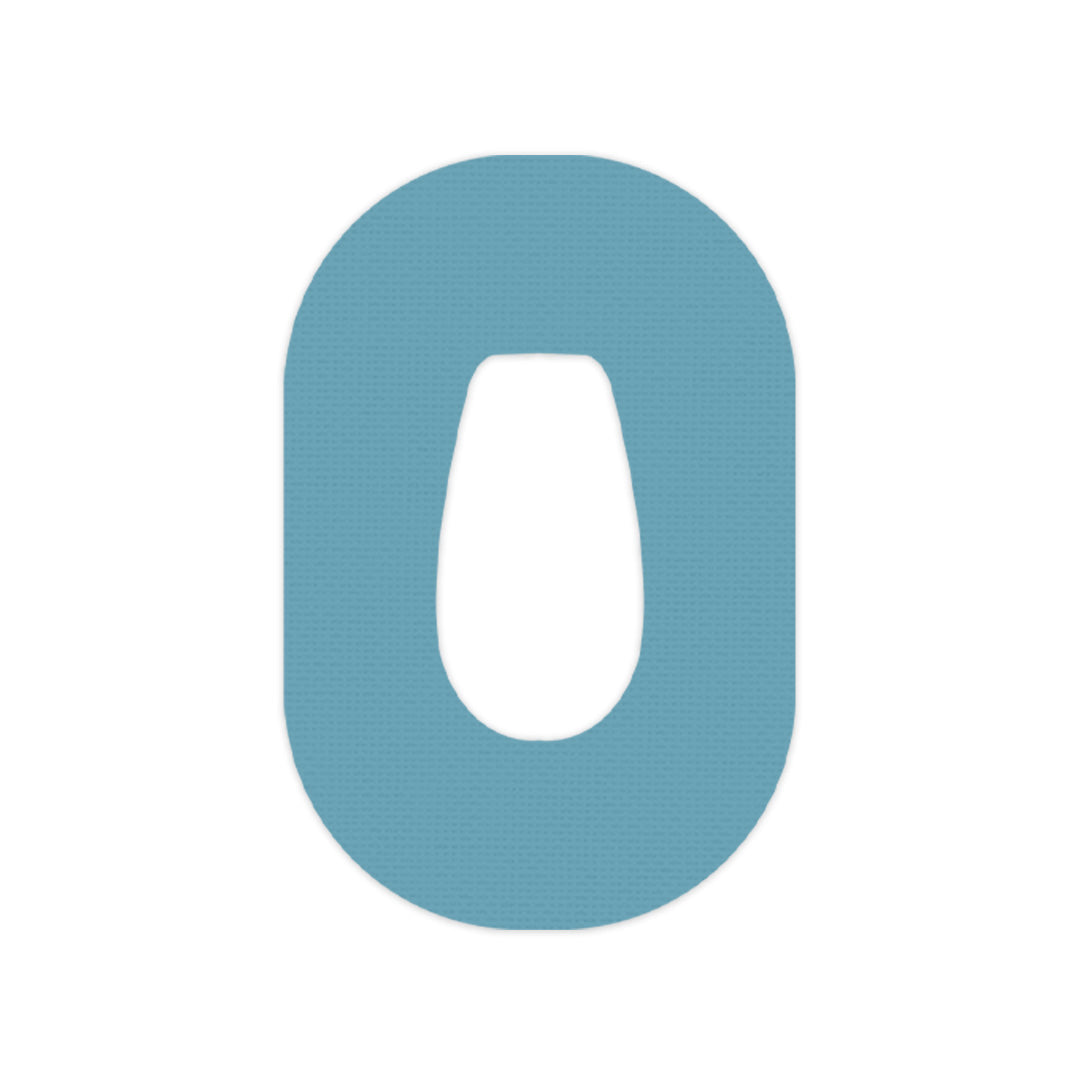 Solid Color Blue Dexcom G6 Patch Tape - Pump Peelz