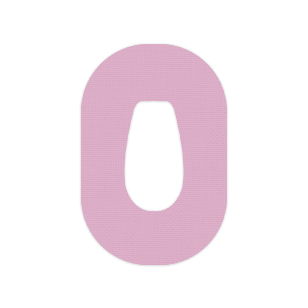 Solid Color Rose Dexcom G6 Patch Tape - Pump Peelz