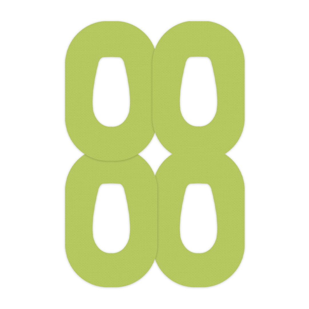 Solid Color Pear Dexcom G6 Patch Tape - Pump Peelz