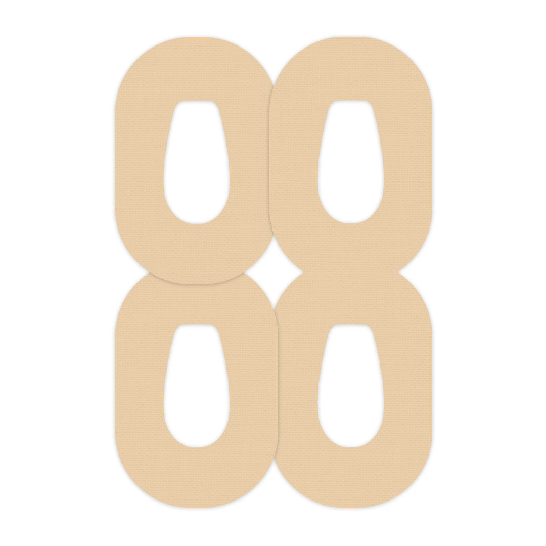 Solid Color Yolk Dexcom G6 Patch Tape - Pump Peelz