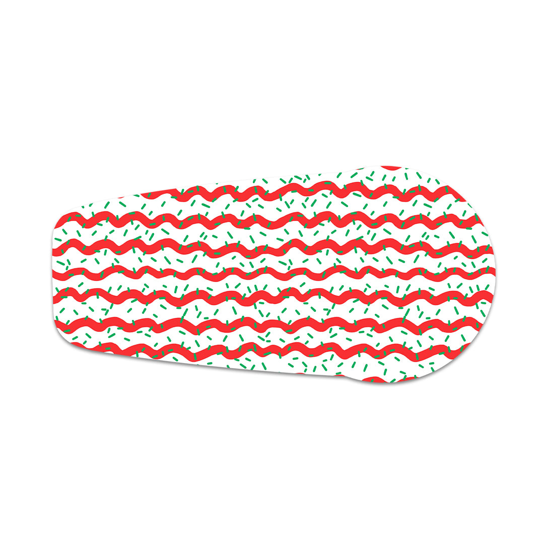 Christmas Icing Dexcom G6 Transmitter Sticker - Pump Peelz